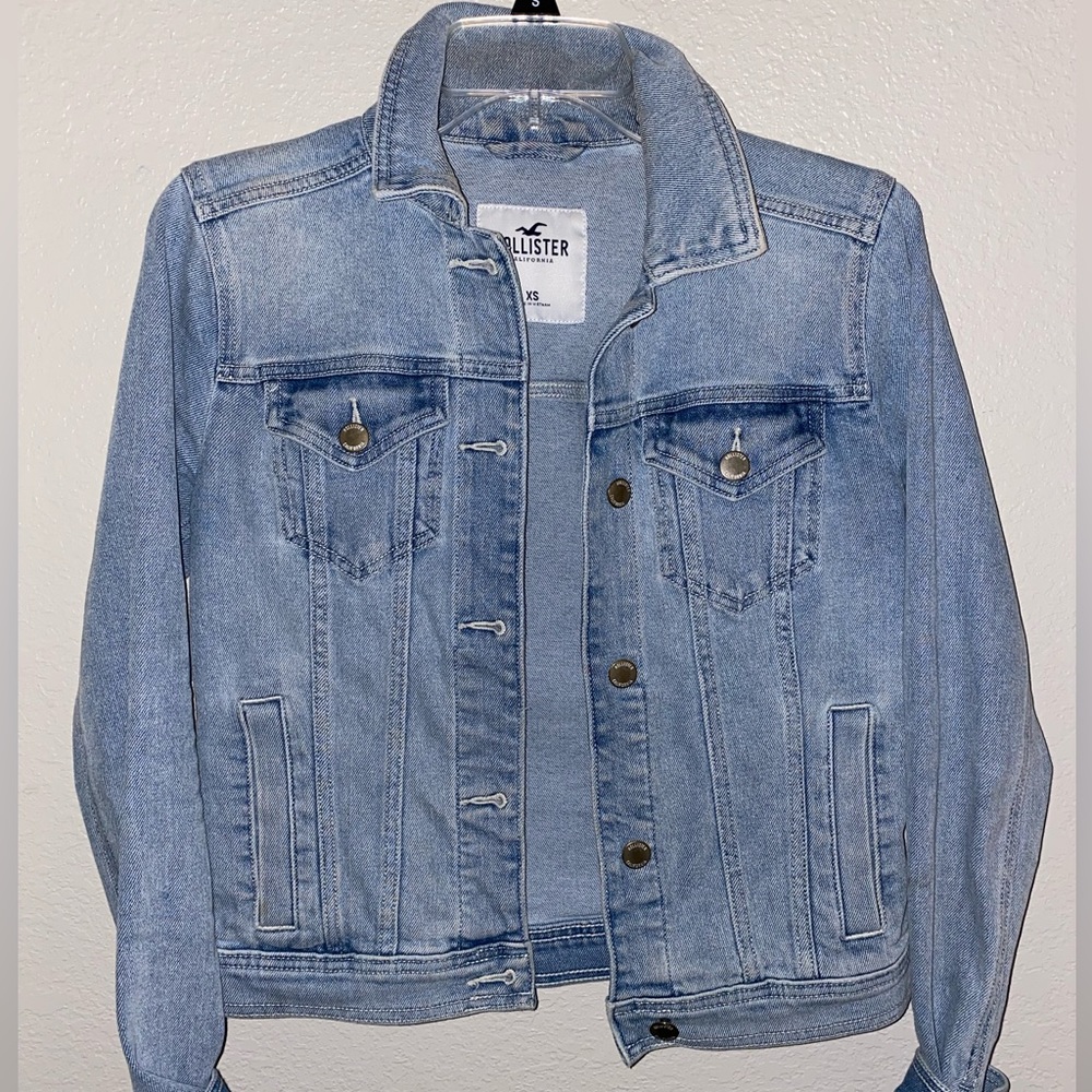 XS Hollister Jean Jacket